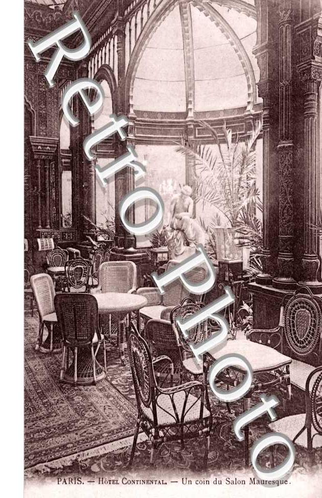 rue Castiglione Hotel Continental, Salon Mauresque