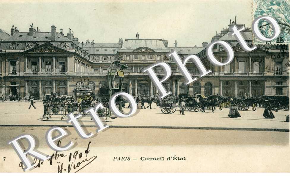 LA PLACE DU PALAIS ROYAL  Conseil d'Etat