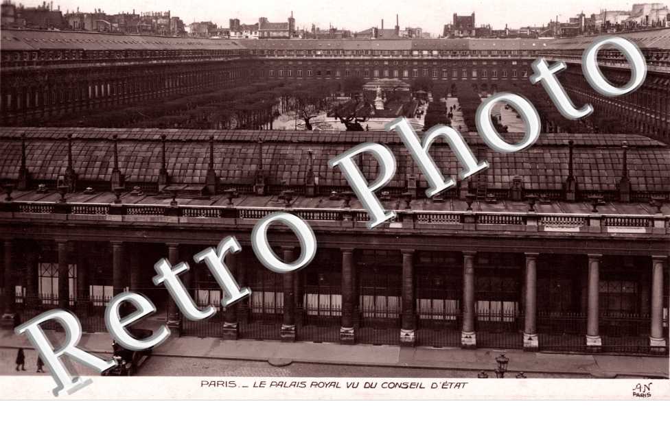 Le Palais Royal vu du Conseil d'Etat
