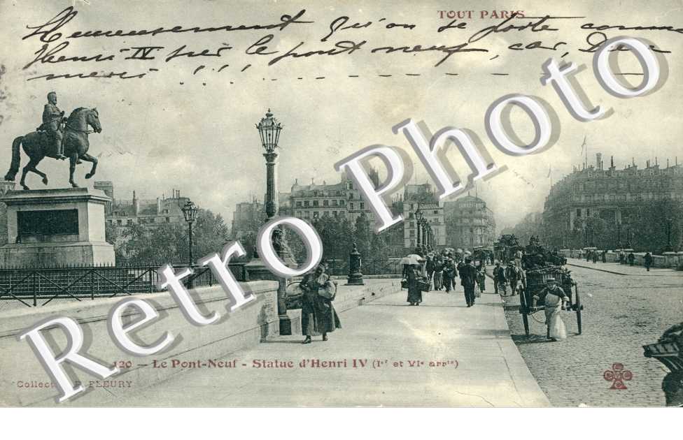  Le Pont Neuf, Statue d'Henry IV