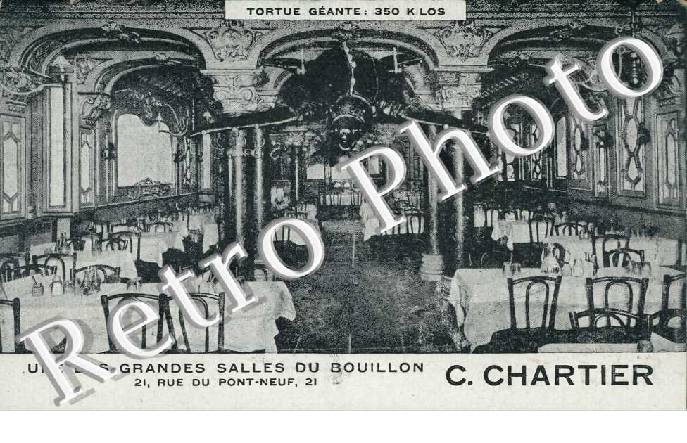 La rue du Pont Neuf  Une des Salles du Bouillon, C. Chartier