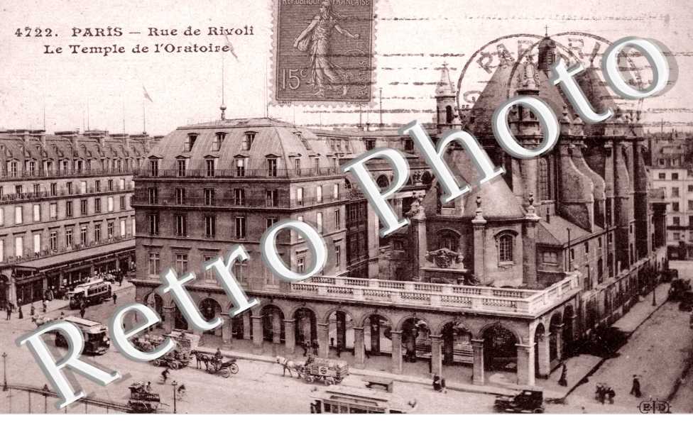 le Temple de l'Oratoire Rue de Rivoli