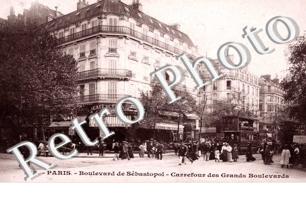 Boulevard Sebastopol Carrefour des Grands Boulevards