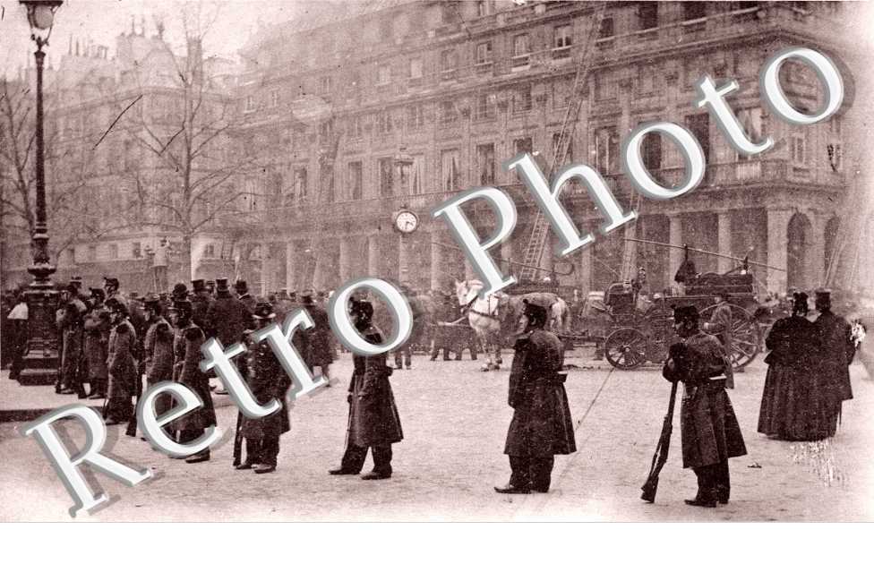 incendie du theatre Francais le 8 mars 1900 - 1 place Colette