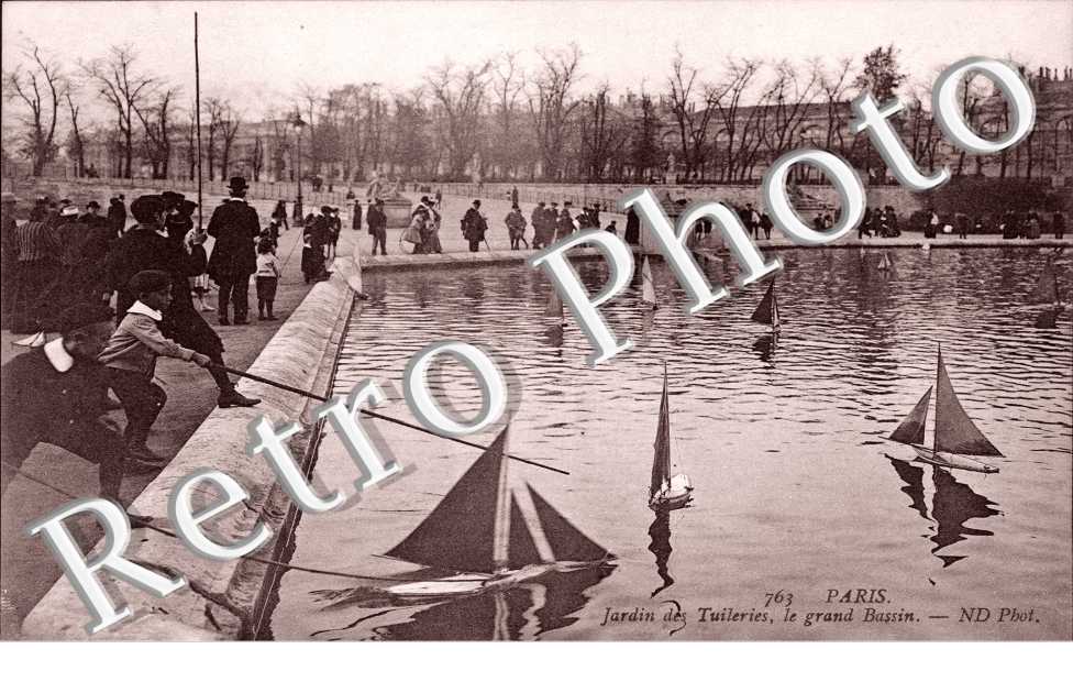 Jardin des Tuileries, le Grand Bassin