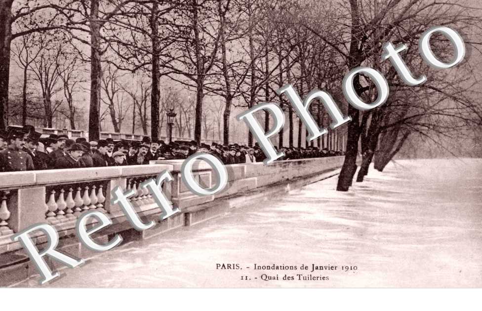 quai des Tuileries Inondations 1910