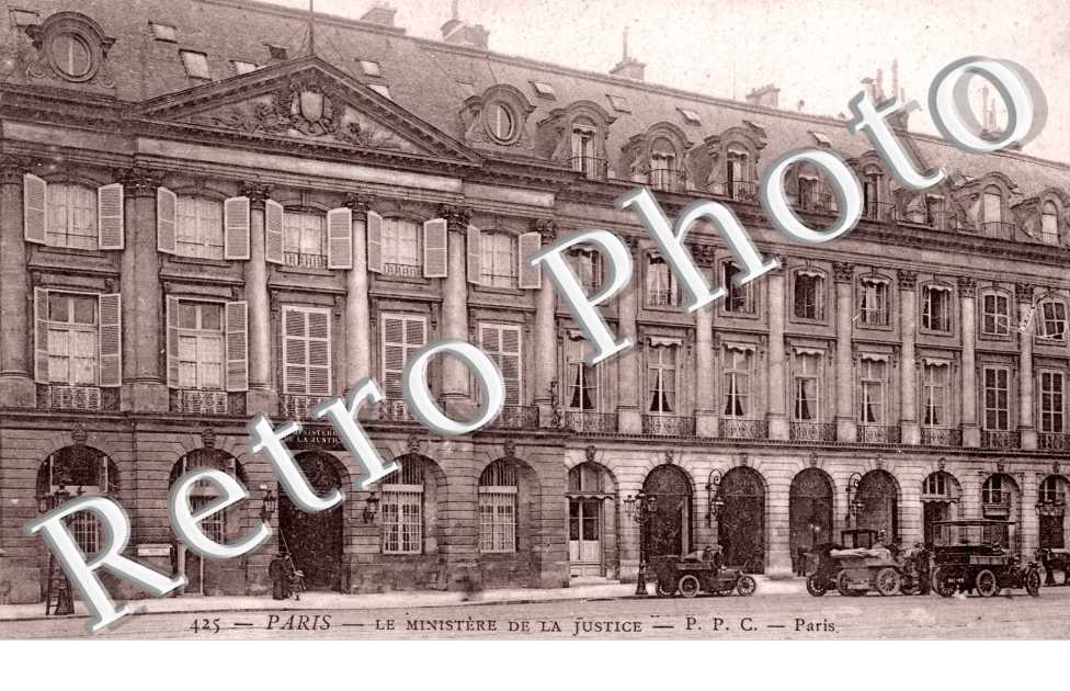 Le ministere de la Justice - 13 Place Vendome