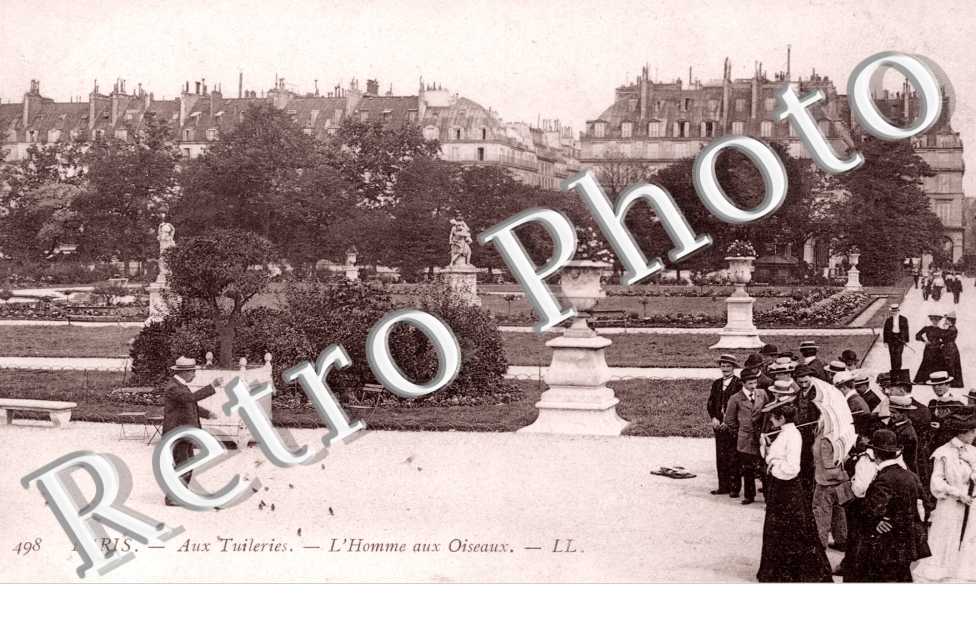 LE CHARMEUR D'OISEAUX AUX TUILERIES