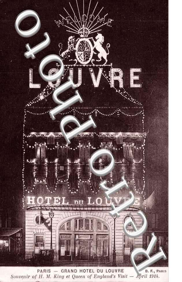 Grand hotel du Louvre - place du Theatre-Francais - place Andre-Malraux