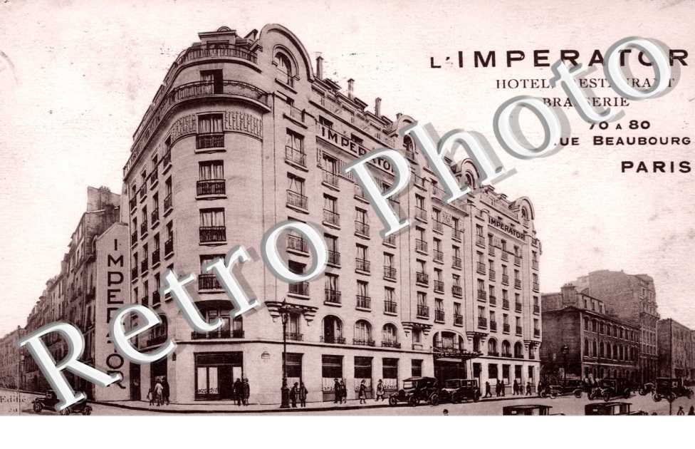 L'Imporator, Hotel Restaurant, Rue Beaubourg
