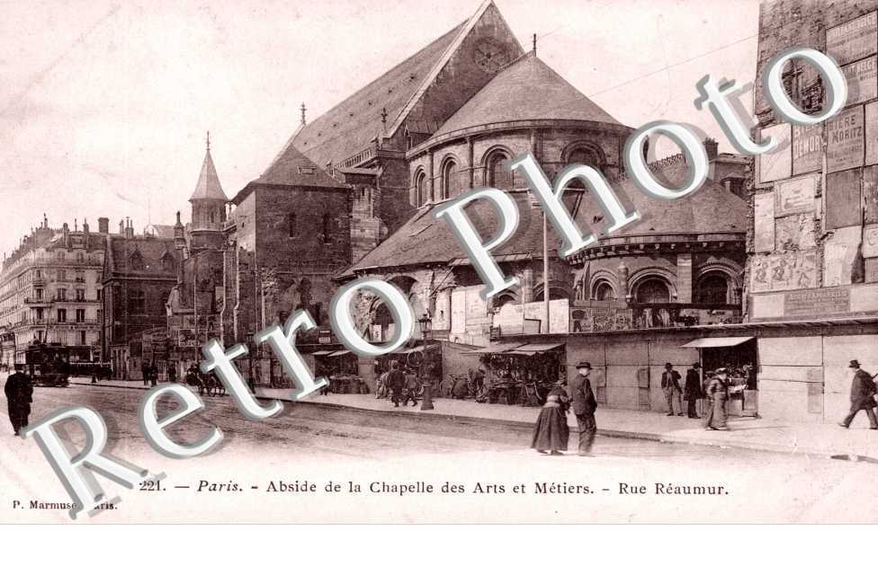 rue Reaumur La Chapelle des Arts et Metiers