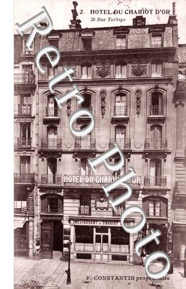 Hotel du Chariot d'Or, Rue Turbigo