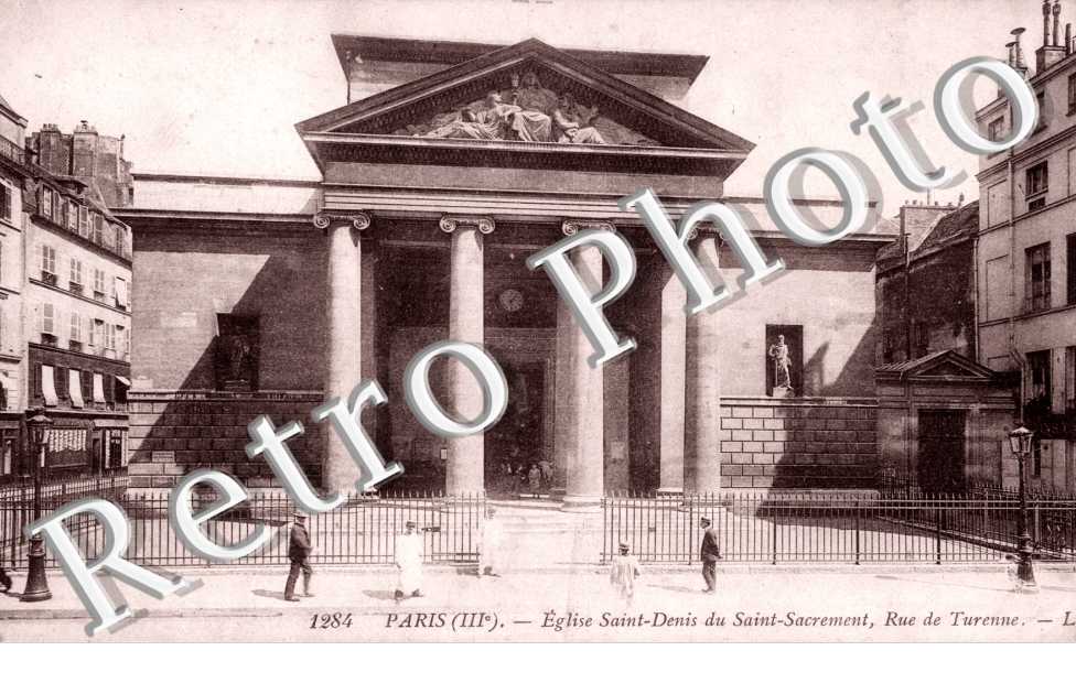 Eglise Saint Denis du Saint Sacrement, Rue de Turenne