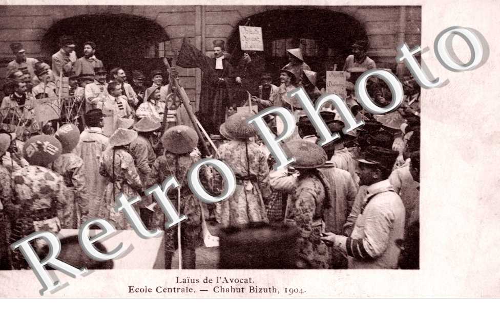 Ecole Centrale, Chahut Byzuth 1904, Laius de l'Avocat