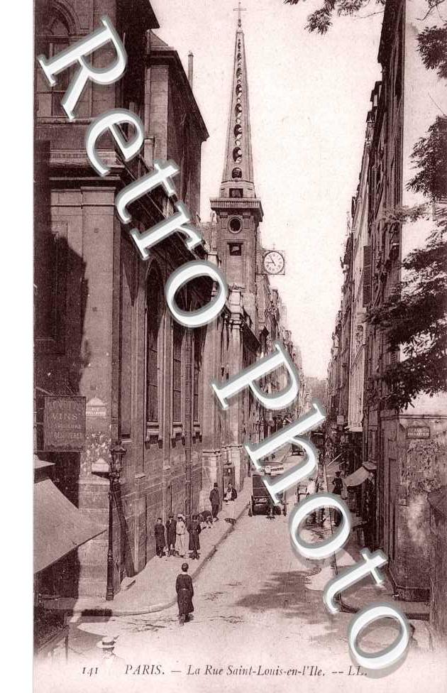 La Rue Saint Louis en l'Ile