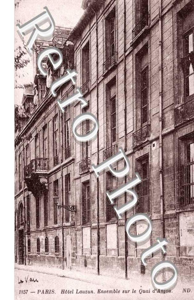 Hotel Lauzun Quai d'Anjou