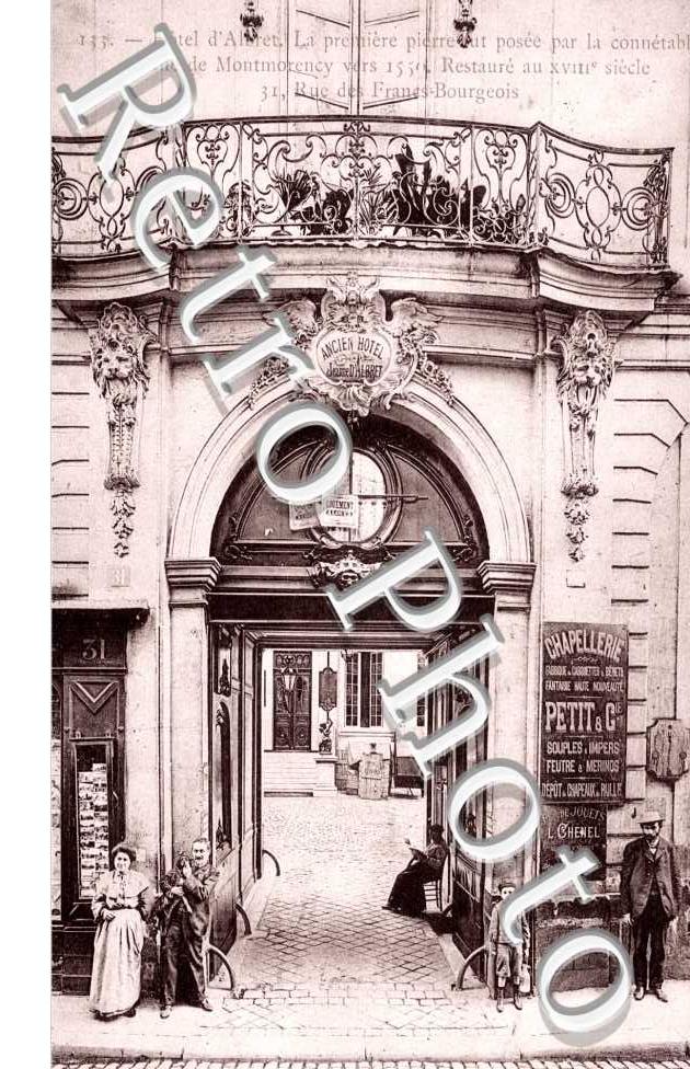 Hotel d'Albret Rue des Francs Bourgeois