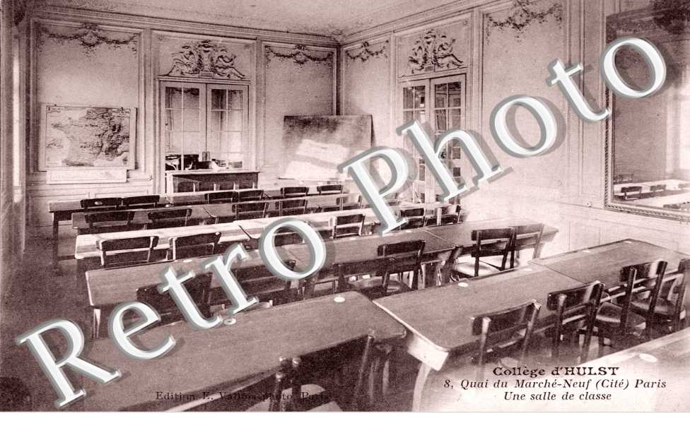 College d'Hulst, une salle de classe
