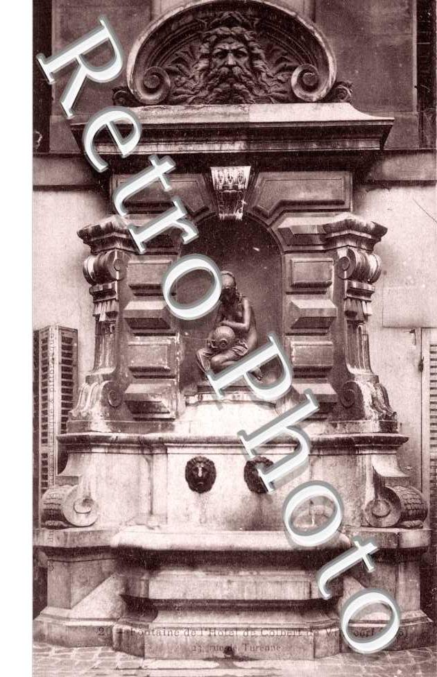 Fontaine de l'Hotel de Colbert 23 rue de Turenne