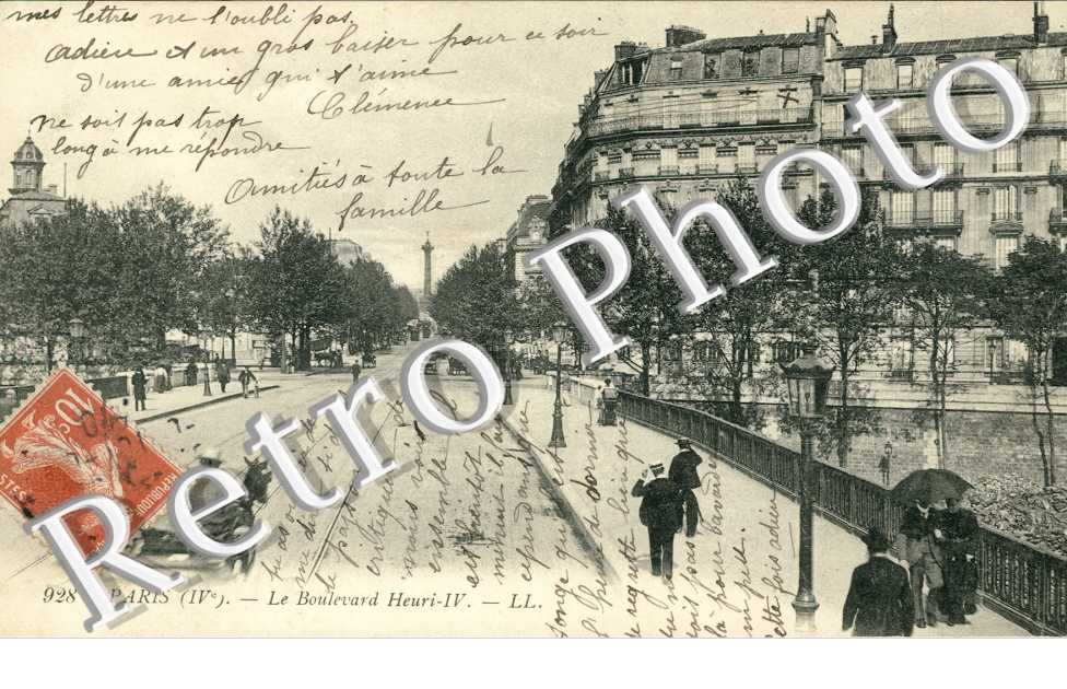 le boulevard Henri IV