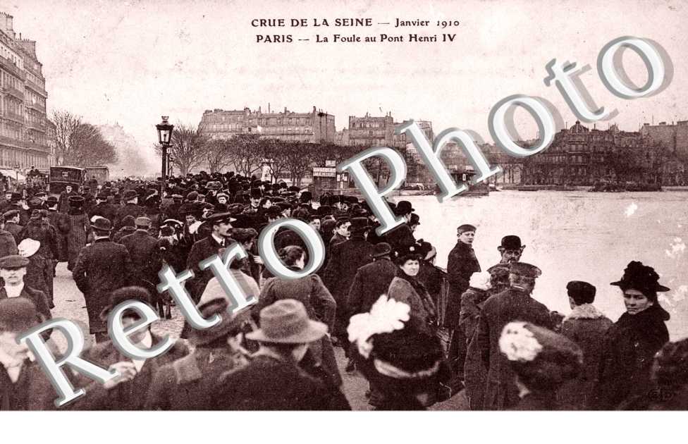 pont Henri IV  janvier 1910