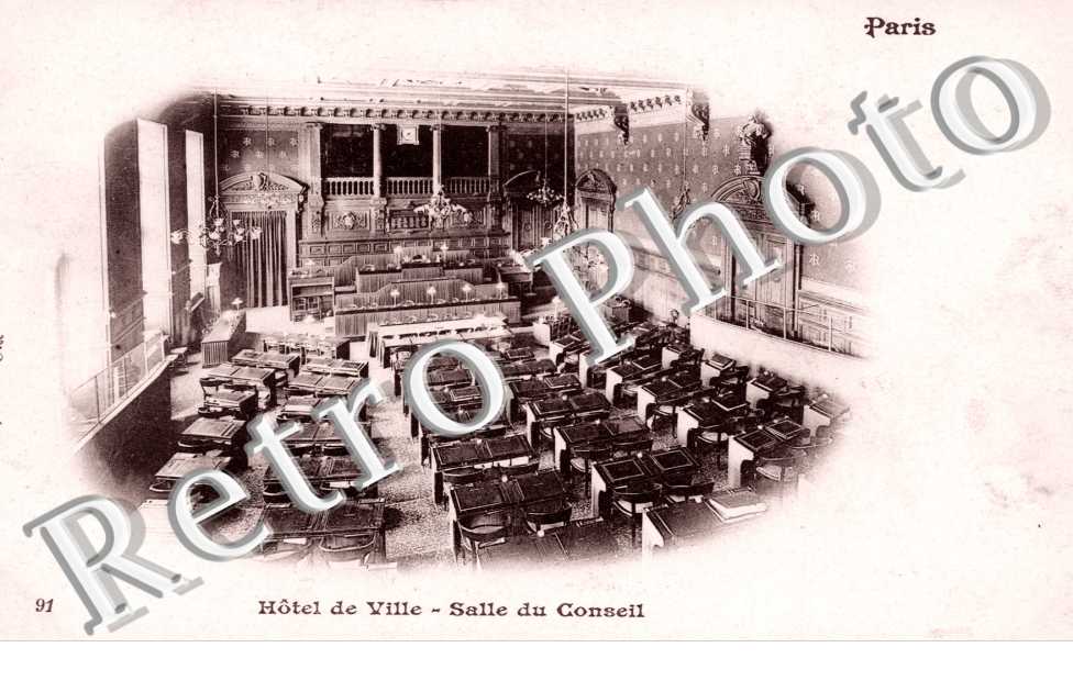 Hotel de Ville, Salle du Conseil