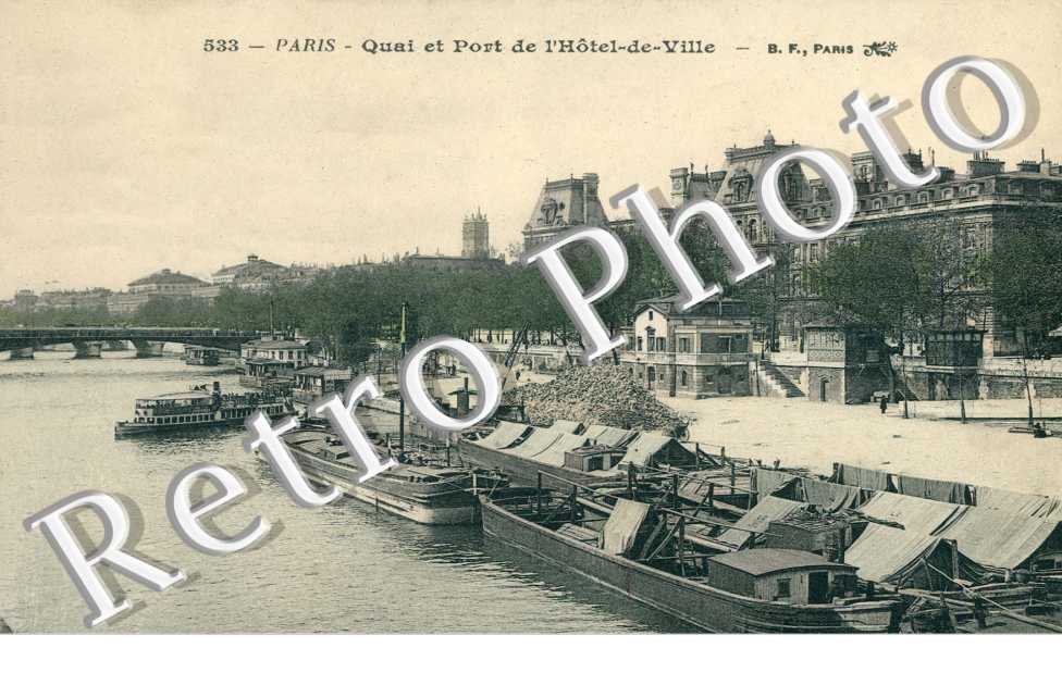 Quai et Port de l'Hôtel de Ville
