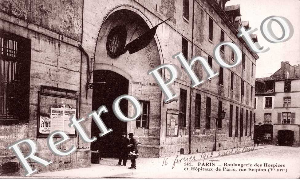 Boulangerie des hospices Rue Scipion