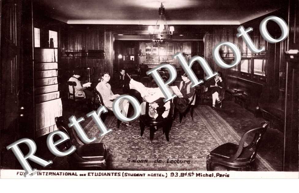 Foyer International des Etudiantes, Salons de Lecture - 93 boulevard Saint-Michel