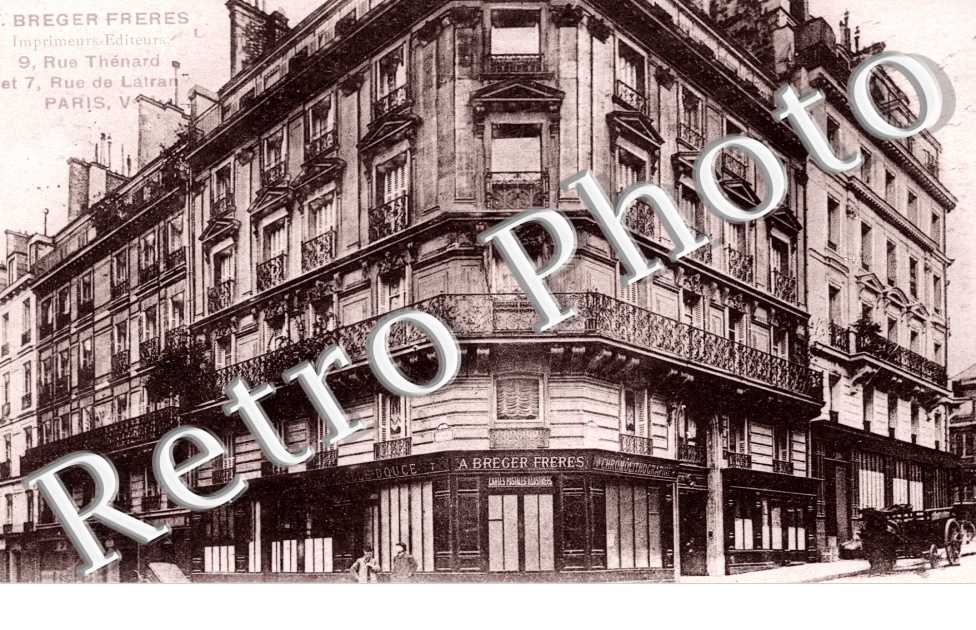 9 rue Thenard et 7  rue de Latran A. Breger Freres, Imprimeurs-Editeurs