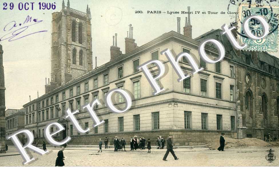 Lycee Henri IV et Tour de Clovis