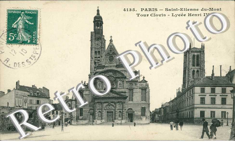 Saint Etienne du Mont Tour Clovis Lycee Henri IV