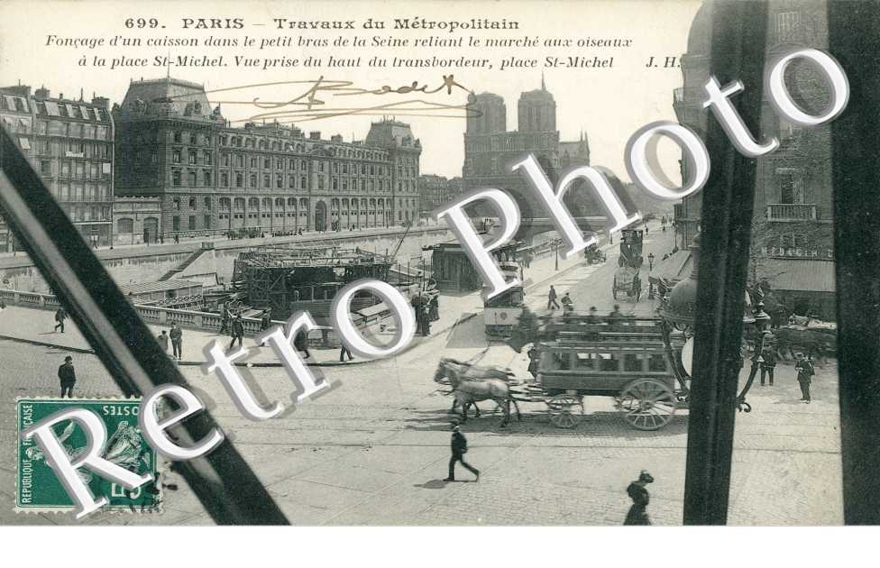 Travaux du Metropolitain