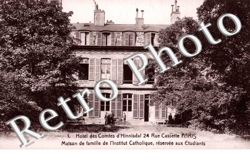 Hotel des Comtes d'Hinnisdal, Rue Cassette