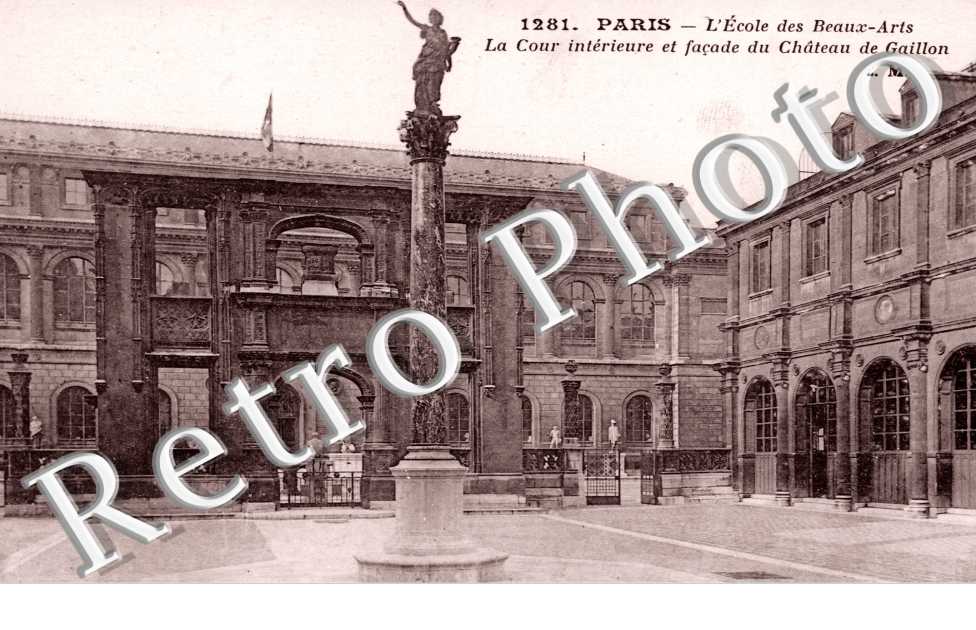 l'ecole des Beaux Arts Rue Bonaparte