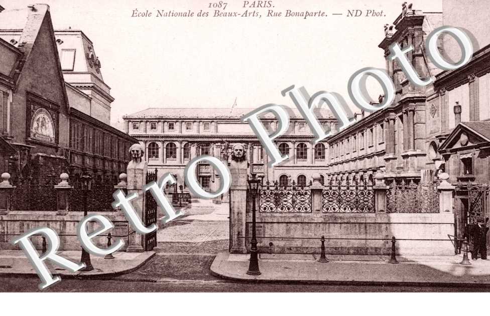 l'ecole des Beaux Arts Rue Bonaparte
