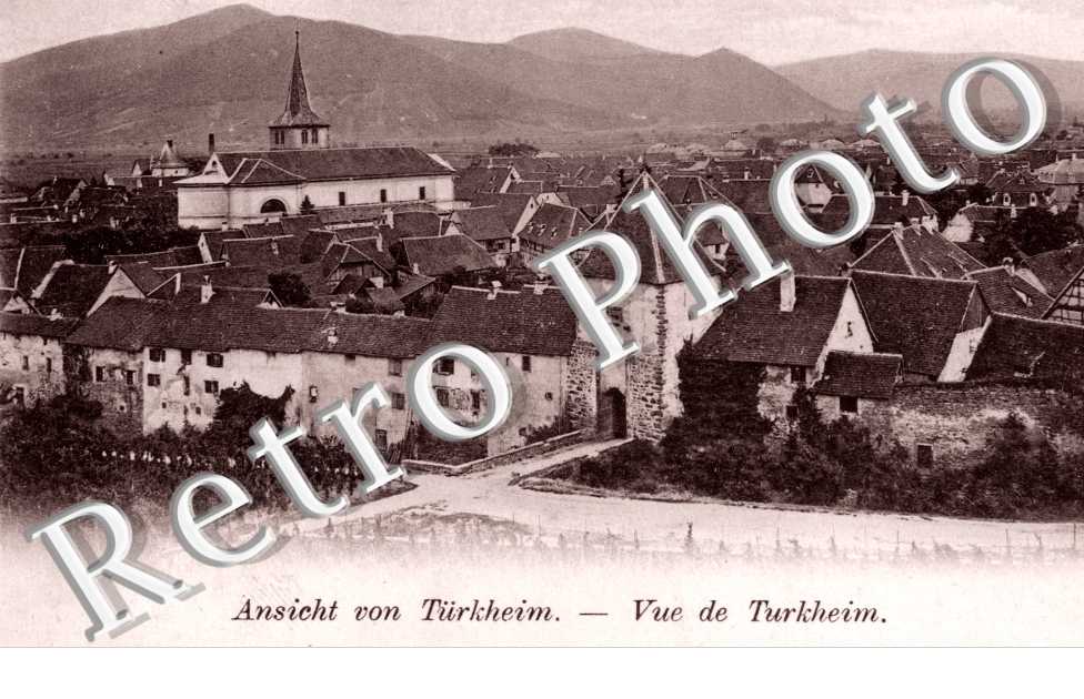 Ansicht von Turckeim Vue de Turckeim