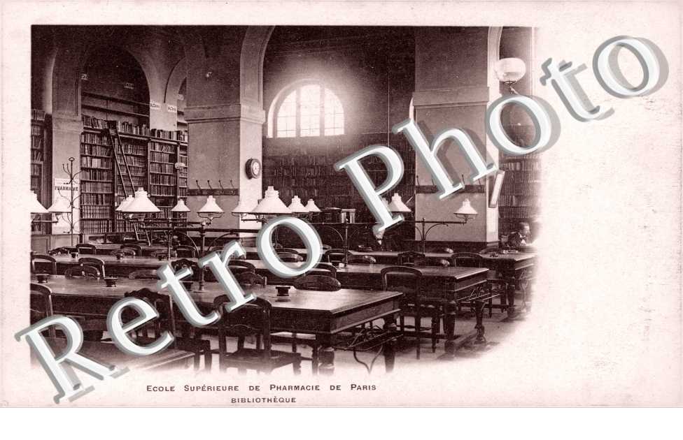 Ecole Superieure de Pharmacie de Paris, Bibliotheque