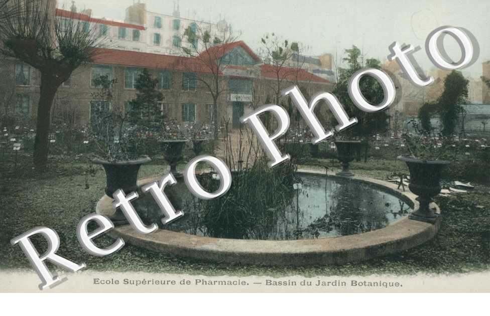 Ecole Superieure de Pharmacie, Bassin du Jardin Botanique