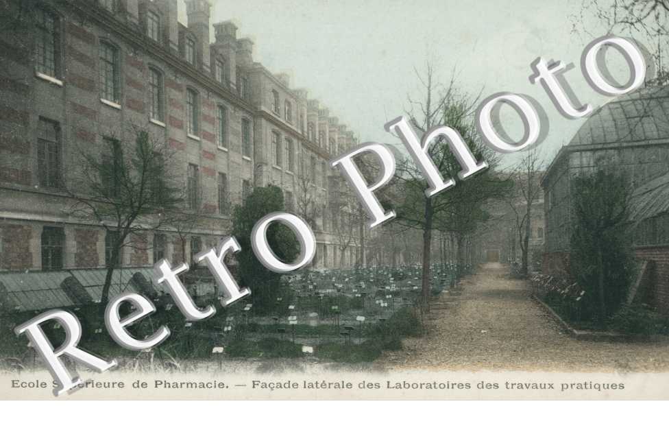 Ecole Superieure de Pharmacie, Facade des Laboratoires des Travaux Pratiques