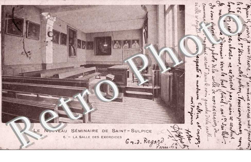 Seminaire de Saint Sulpice, la Salle des exercices