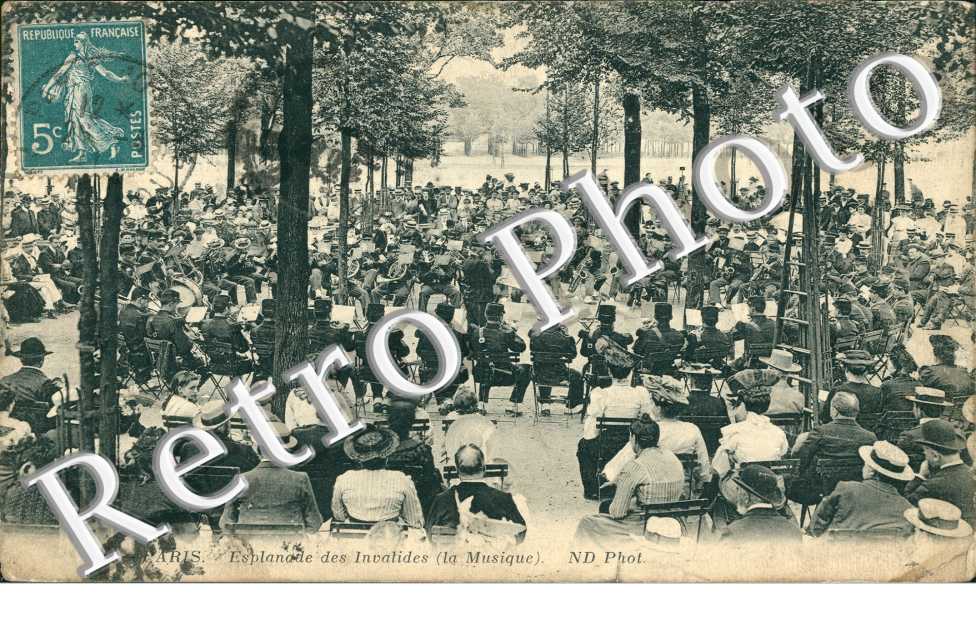 Rsplanade des Invalides la musique