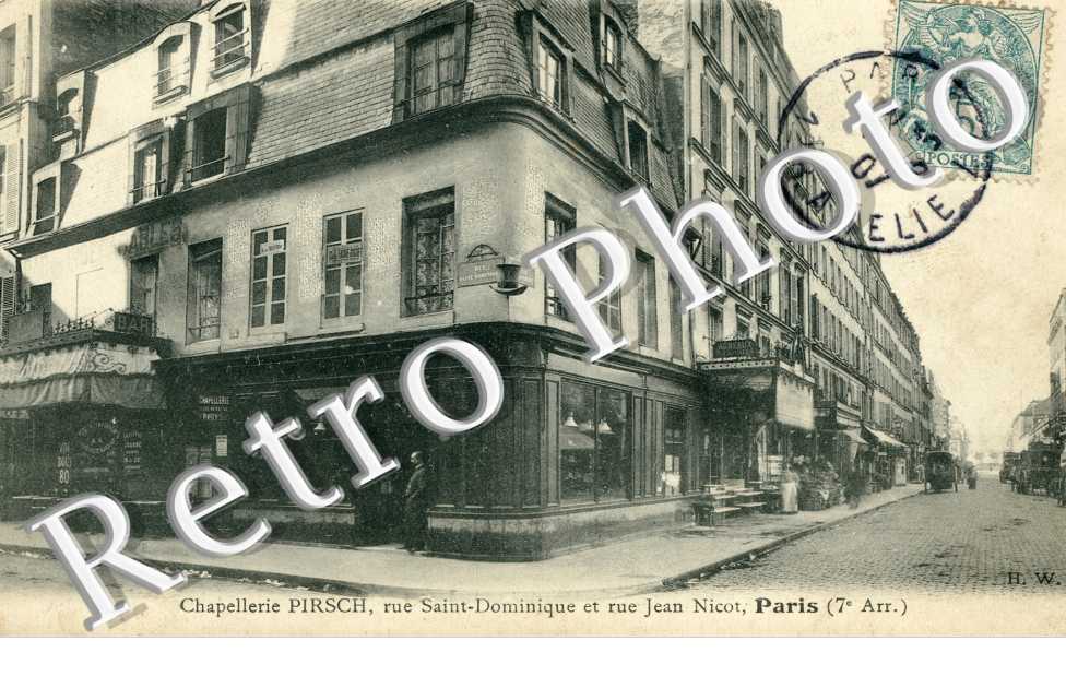Chapelle Pirsch, Rue Saint Dominique et Rue Jean Nicot