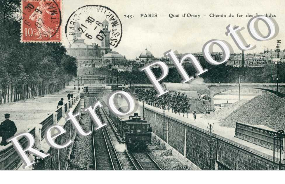Quai d'Orsay, Chemin de Fer des Invalides