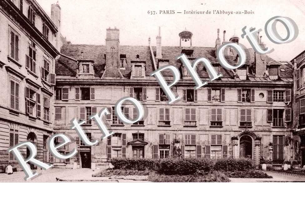 l'abbaye aux Bois 11 Rue de la Chaise,