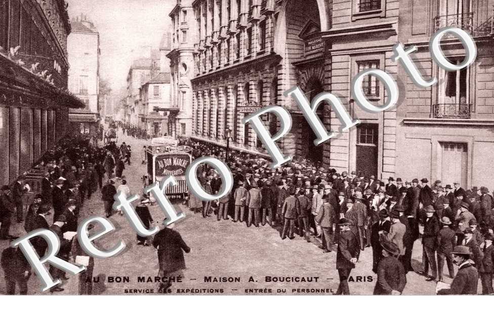 Au Bon Marche, Maison A. Boucicaut, Service des Expeditions, Entree du Personnel  24 Rue de Sèvres