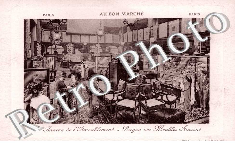  24 Rue de Sèvres Au Bon Marche, Rayon des Meubles Anciens