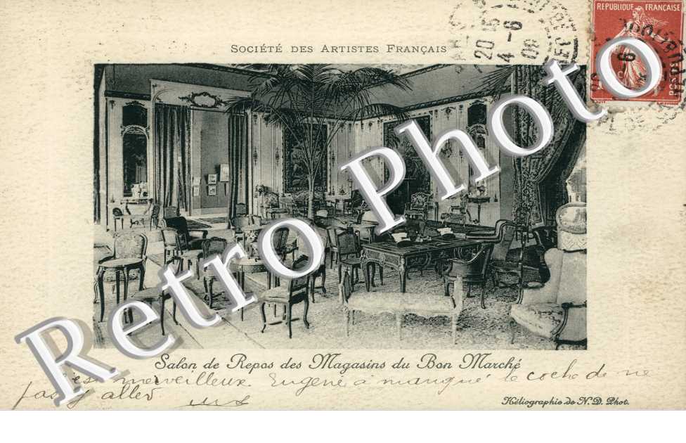  24 Rue de Sèvres Societe des Artistes Francais, Salon de Repos des Magasins du Bon Marche