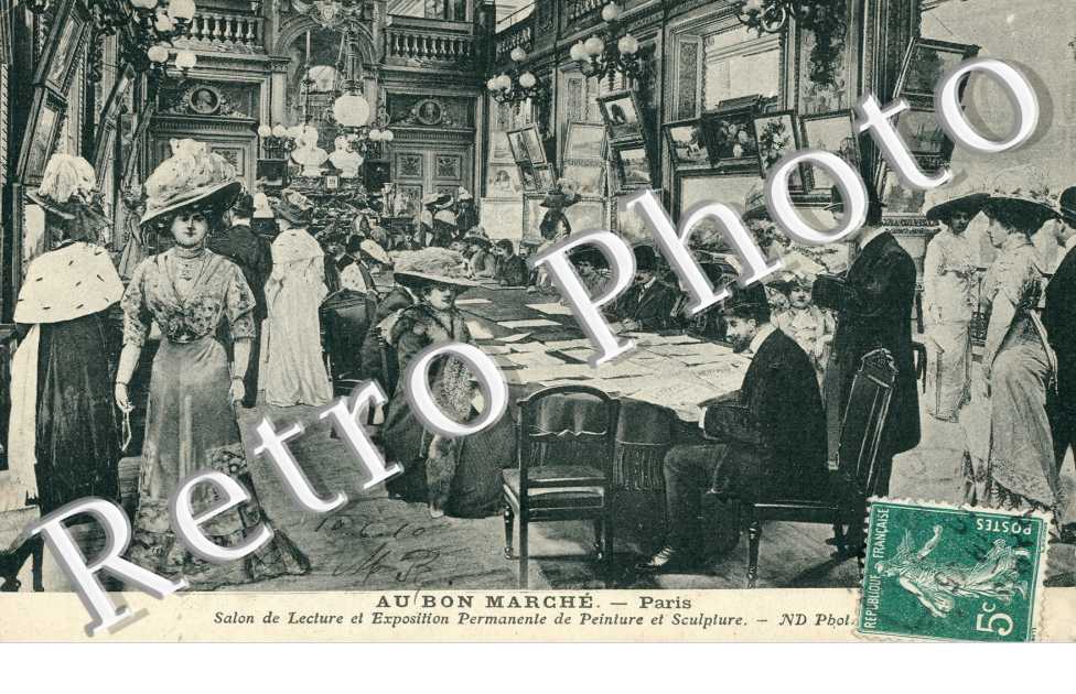  24 Rue de Sèvres Au Bon Marche, Salon de Lecture et Exposition Permanente de Peinture et Sculpture
