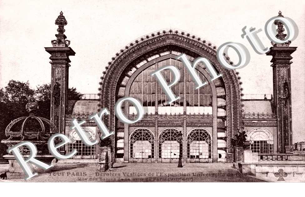 Tout Paris  Derniers vestiges de l'Exposition Universelle de 1900  Une des serres